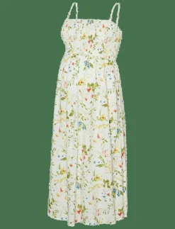 VMMEASY JOY CALF BANDO DRESS WVN GA - Klänningar