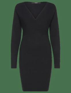 VMMHOLLYREM LS V-NECK DRESS GA NOOS - Midiklänningar