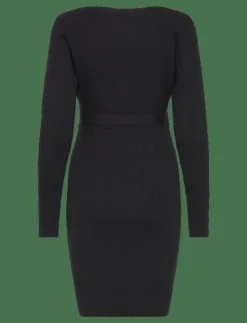VMMHOLLYREM LS V-NECK DRESS GA NOOS - Midiklänningar