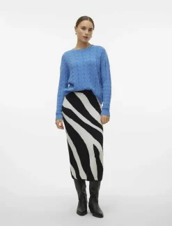 VMNANCY NW 7/8 SKIRT BOO - Midi kjolar