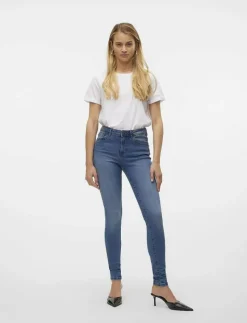 VMTANYA MR S PIPING JEANS VI349 GA NOOS - Skinny Jeans