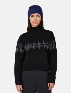 W PATTERNED TN SWEATER - Stickat