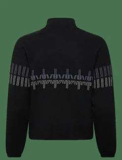 W PATTERNED TN SWEATER - Stickat