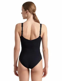 W VERTIGO ONE PIECE R BLACK - Baddräkter