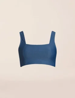 Waffle Square Neck Bikini Top - Bikinis