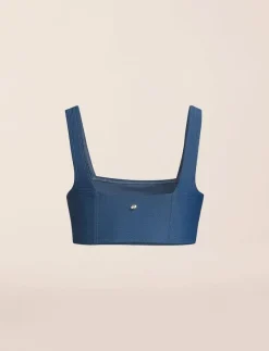 Waffle Square Neck Bikini Top - Bikinis