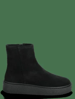 Warm lining - Platta ankelboots
