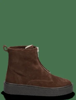 Warm lining - Platta ankelboots