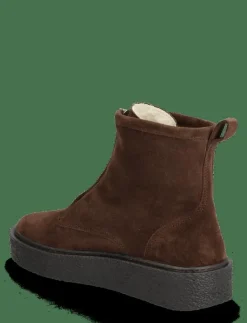 Warm lining - Platta ankelboots