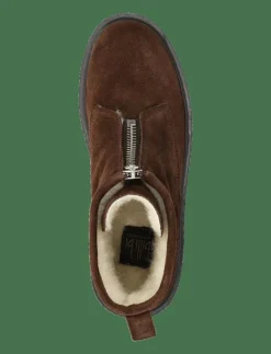 Warm lining - Platta ankelboots