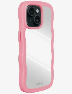 Wavy Case iPhone Rogue Pink/Mirror - Mobilskal