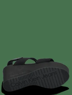 WEDGE SANDAL WEBBING IN - Platåsandaler