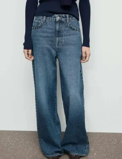 Wide leg studded jeans - Vida byxor