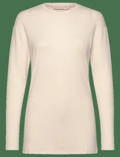 Wide Rib Long Tee Merci - Långärmade tröjor