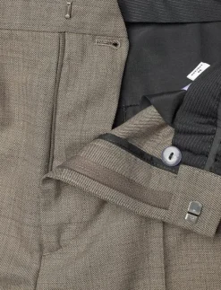 Wool Blend Flare Trousers - Utsvängda byxor