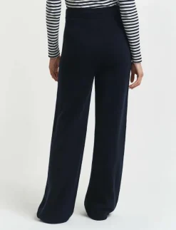WOOL KNITTED PANTS - Vida byxor