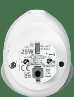 World - EU USB-C Adaptor + (25W) - Resetillbehör