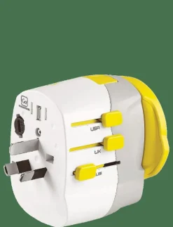 Worldwide adaptor + USB - Resetillbehör