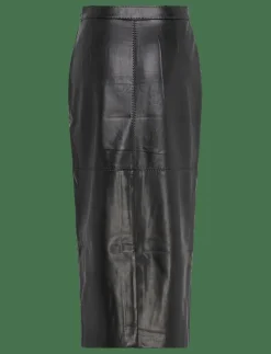 Yara Faux Leather Skirt - Midi kjolar
