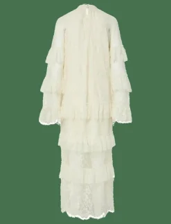 YASARIZONA LS LONG LACE DRESS - D2D - Maxiklänningar