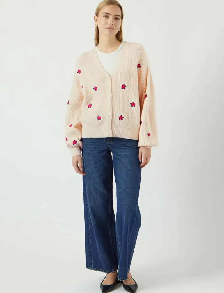 YASFLEUR LS KNIT CARDIGAN S. NOOS - Koftor