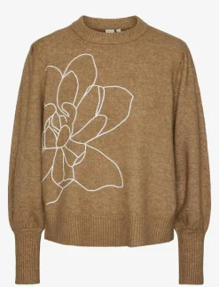 YASJUVA LS KNIT PULLOVER S. - Stickat