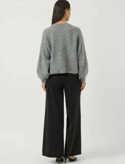 YASOLLY LS KNIT CARDIGAN S. NOOS - Koftor