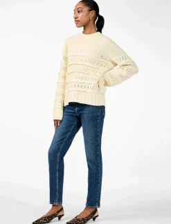YASTIMU LS KNIT PULLOVER - Stickat