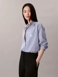 YD Perfect Button-down Shirt - Långärmade