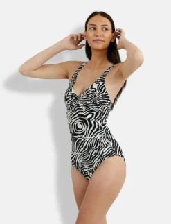 Zebra Simi Swimsuit - Baddräkter