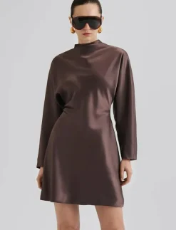Zora Barrel Long Sleeve Mini dress - Korta klänningar