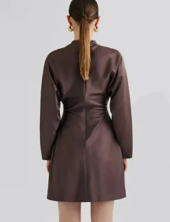 Zora Barrel Long Sleeve Mini dress - Korta klänningar